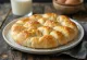 Servierte weiche Sahne-Focaccia