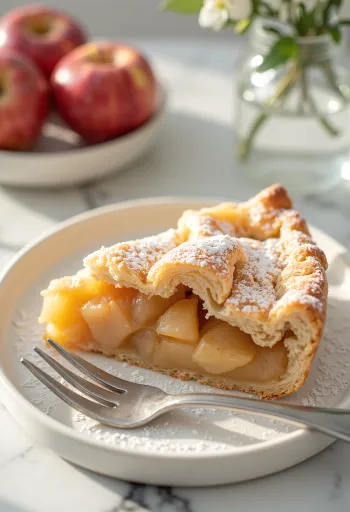 Traditioneller Apfelkuchen – Hausgemachter Kuchen mit weicher, zimtiger Apfelfüllung und knusprigem Teig.