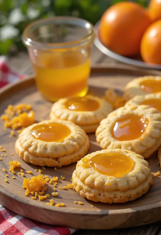 Honig-Orangen-Linzer