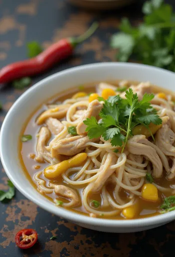 Pho Ga Hühnersuppe
