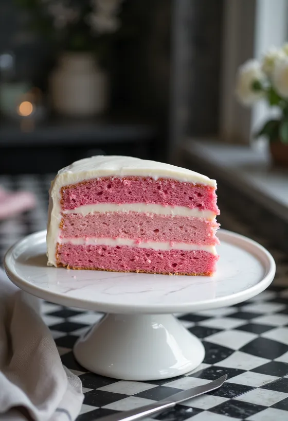 Ombre-Torte mit Farbverlaufsschichten