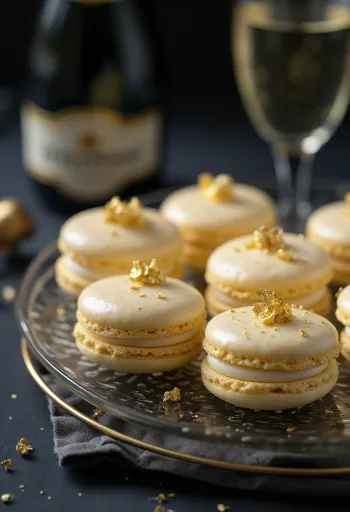 Champagner-Macarons