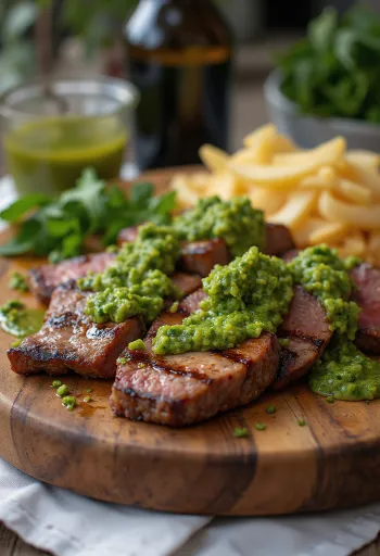 Churrasco Steak serviert