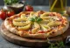 Pizza al Carciofi mit frischen Artischocken und Käse