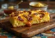 Serviertes BBQ-Maisbrot
