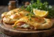 Frisch gebackene Forellen-Calzone