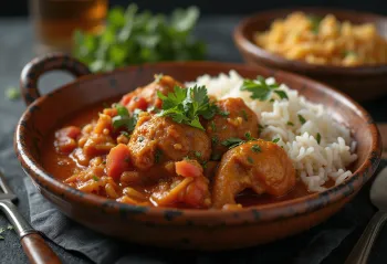 Picante de Pollo, Hähnchen mit Gemüse und Gewürzen