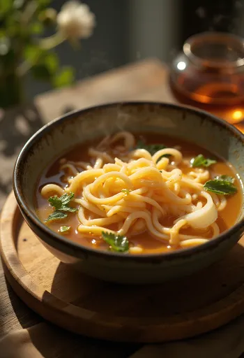 Sauer-Scharf-Sauce in einer Schüssel