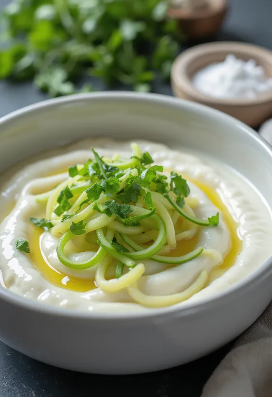 Joghurt-Minz-Sauce mit Grillfleisch