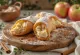 Servierte Apfel-Zimt Cannoli