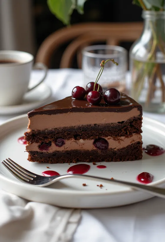 Angeschnittene Lúdláb-Torte