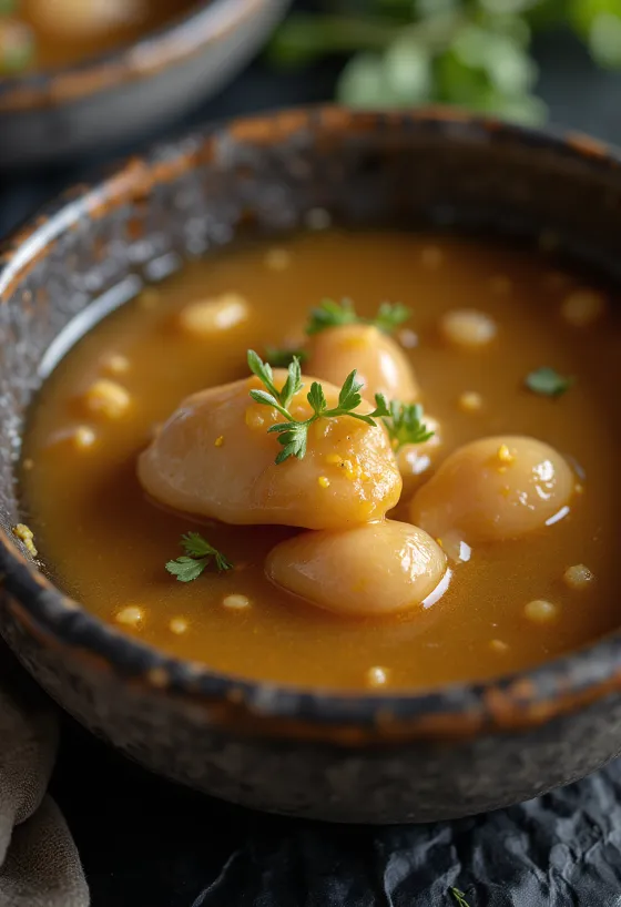 Honig-Rosmarin-Ingwer-Sauce