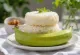 Klassisches Idli, frisch zubereitet, serviert