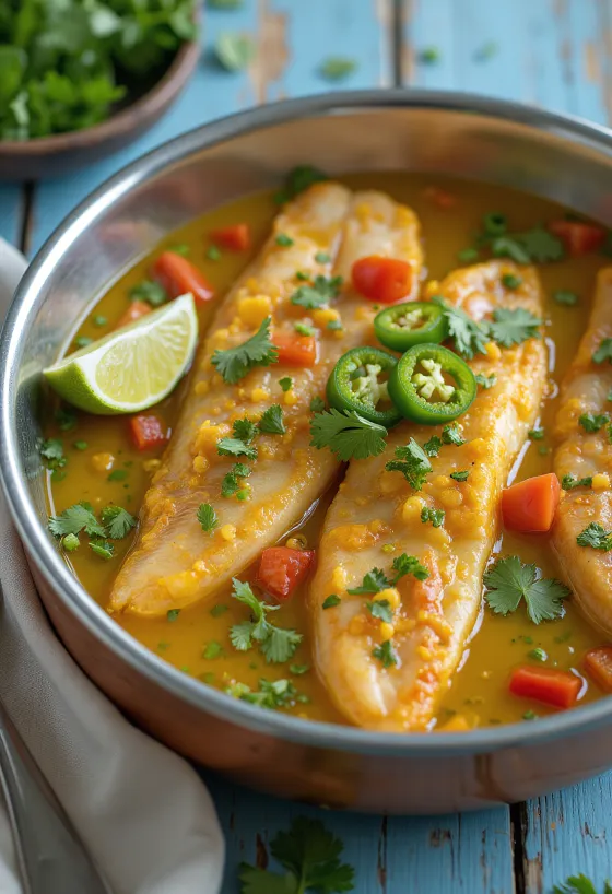 Masor Tenga Fischcurry mit Tamarinde
