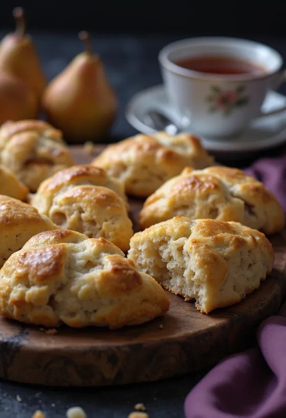 Birnen-Scones