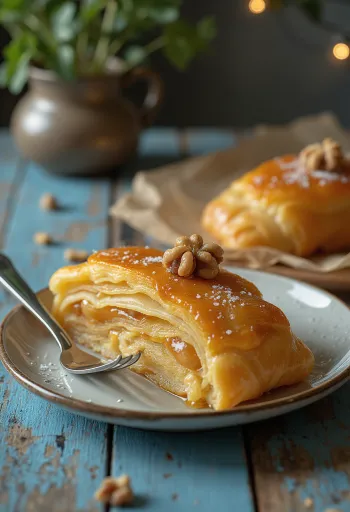 Honig-Strudel Stücke
