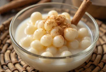 Tapioka-Pudding mit Zimt, cremig und seidig