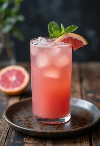 Grapefruit-Saft im Glas