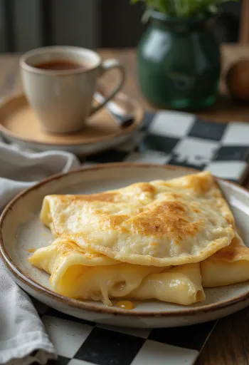 Beiju Classico, Fladen aus Tapiokamehl frisch gebacken