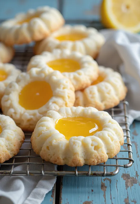 Servierte Zitronen-Orangen-Linzer auf einem Teller