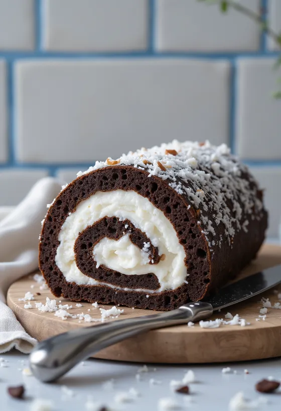 Kokosrolle nach Hausfrauenart