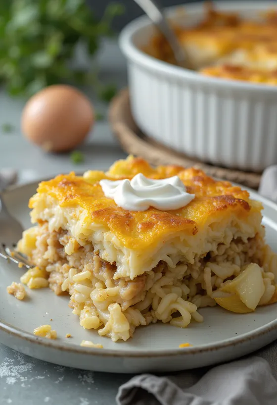 Geschichteter Wirsing-Auflauf mit saftigem Hackfleisch und weicher Reis-Füllung