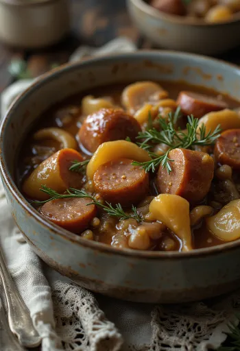 Bigos serviert