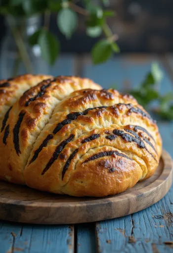 Frisch gebackenes Tigerbrot