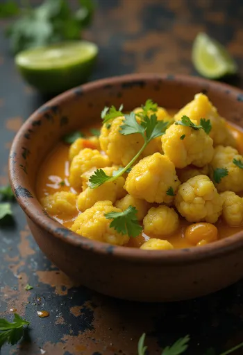 Blumenkohl-Curry mit Limette