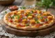 Paneer Tikka Pizza Stücke, belegt mit würzigem Paneer und Käse