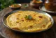 Frische Rava Dosa, knusprig gebacken mit Chutney