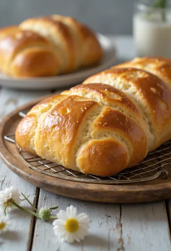 Frisch gebackenes Wiener Brot