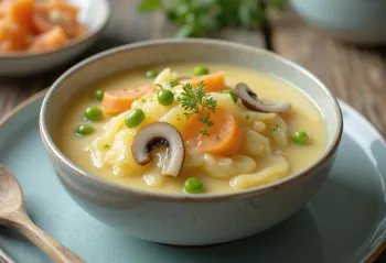 Chawanmushi mit Gemüse, japanischer Eierstich
