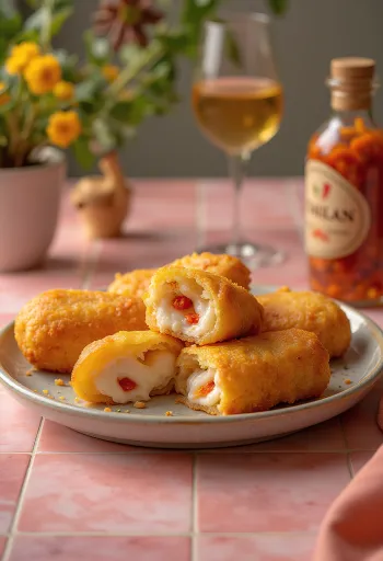 Acarajé mit Carurú, frittierte Bohnenbällchen mit würziger Füllung